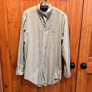 Polo by Ralph Lauren Light Green Casual Shirt